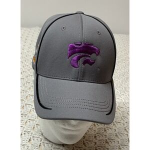 Kansas State Wildcats Cap Hat Adjustable Basketball Hoops & Loop‎ Tostitos
